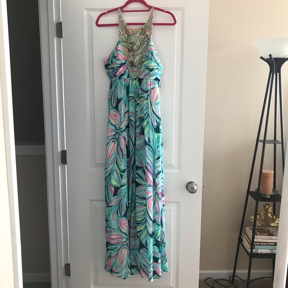 Lilly Pulitzer Lanette Maxi Dress Nwt 8 